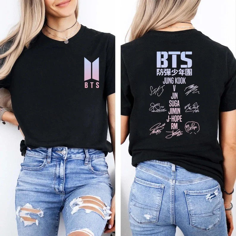 Bts World Tour 2026 Bangtan Comeback 2026 Tee Kpop Concert Merch Tee (1)