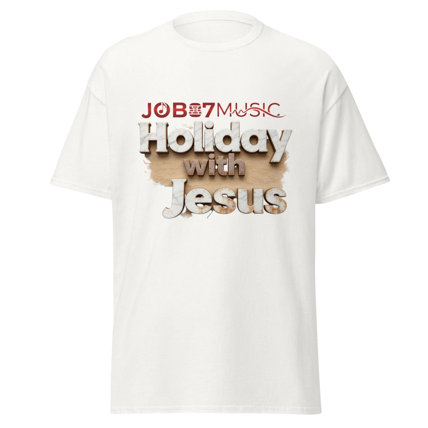 Holiday with Jesus - job87music tee