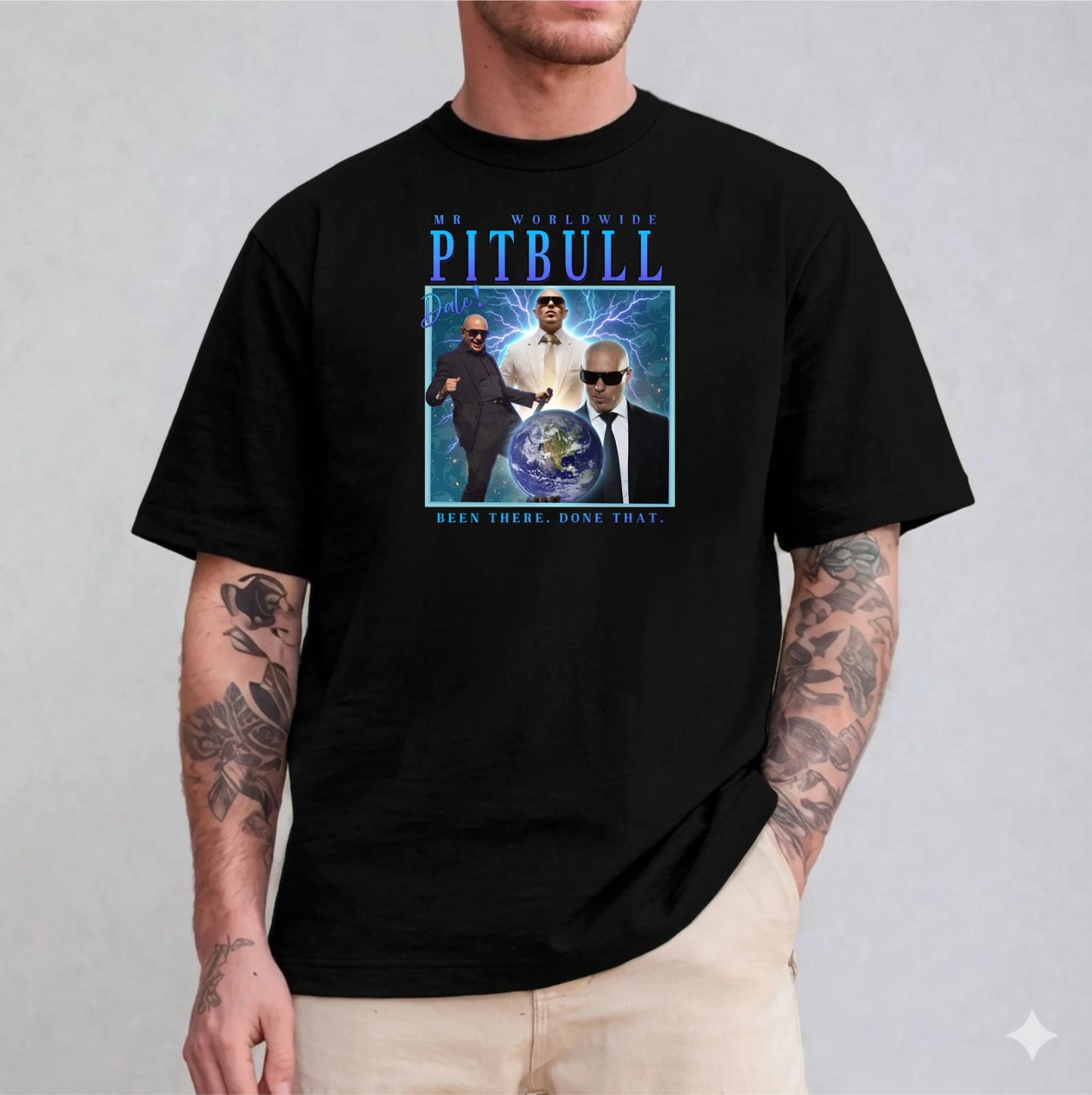 Pitbull Mr. Worldwide Vintage T-Shirt, Been There Done That Shirt, Music Lover