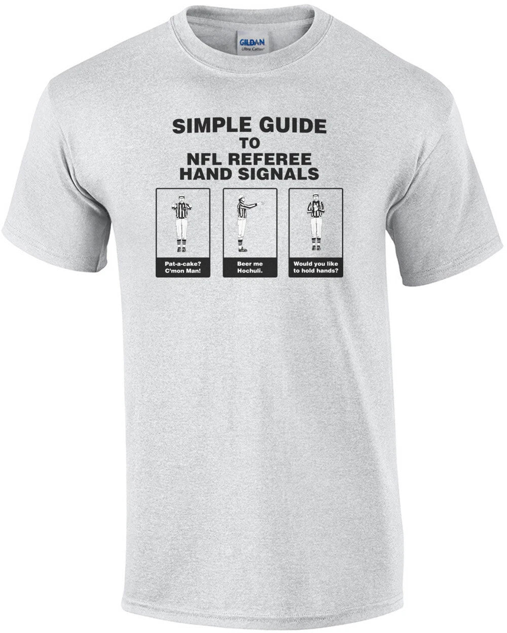 Simple Guide To NFL Hand Signals Shirt
