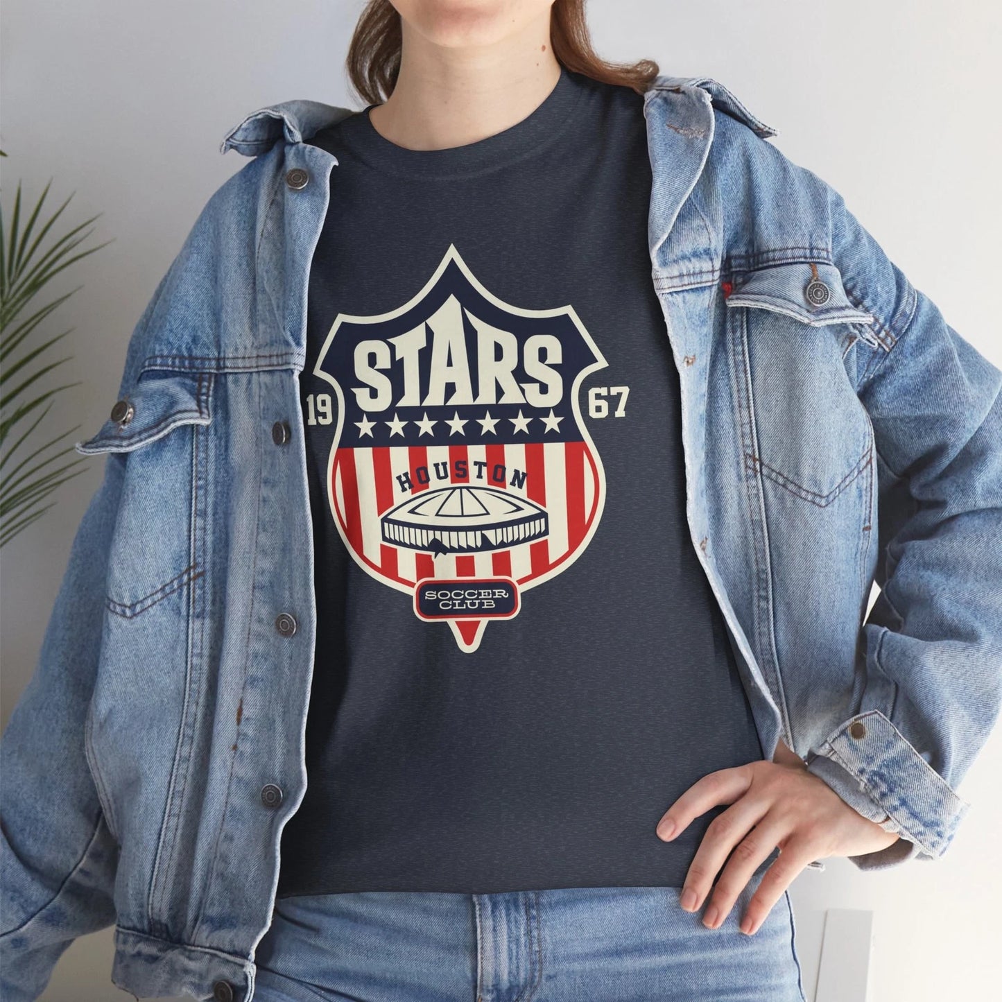 Houston Stars 1967 Vintage Soccer Premium Unisex T-Shirt - Astros