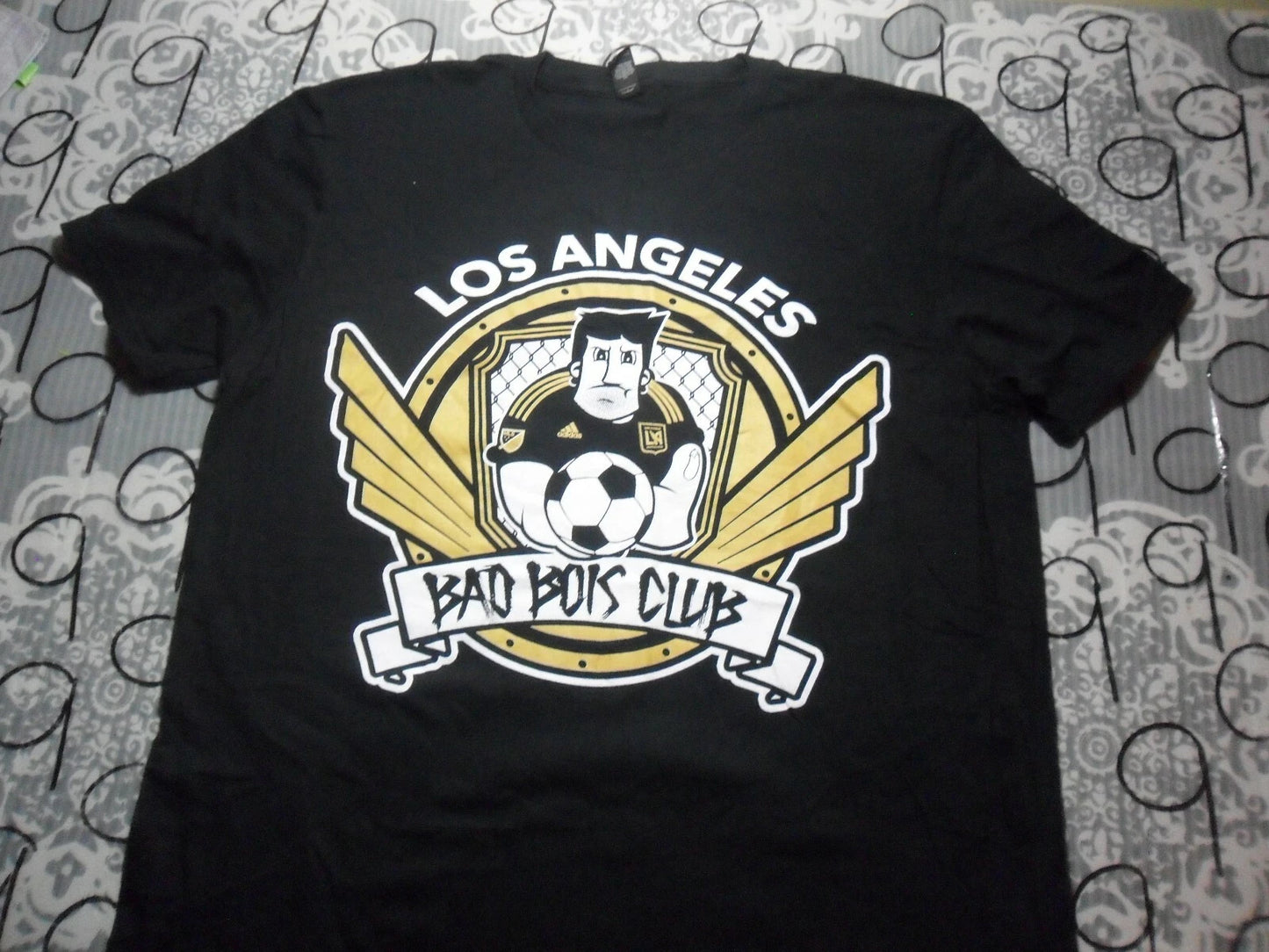 Large Los Angeles Bad Bois Club Soccer T Shirt