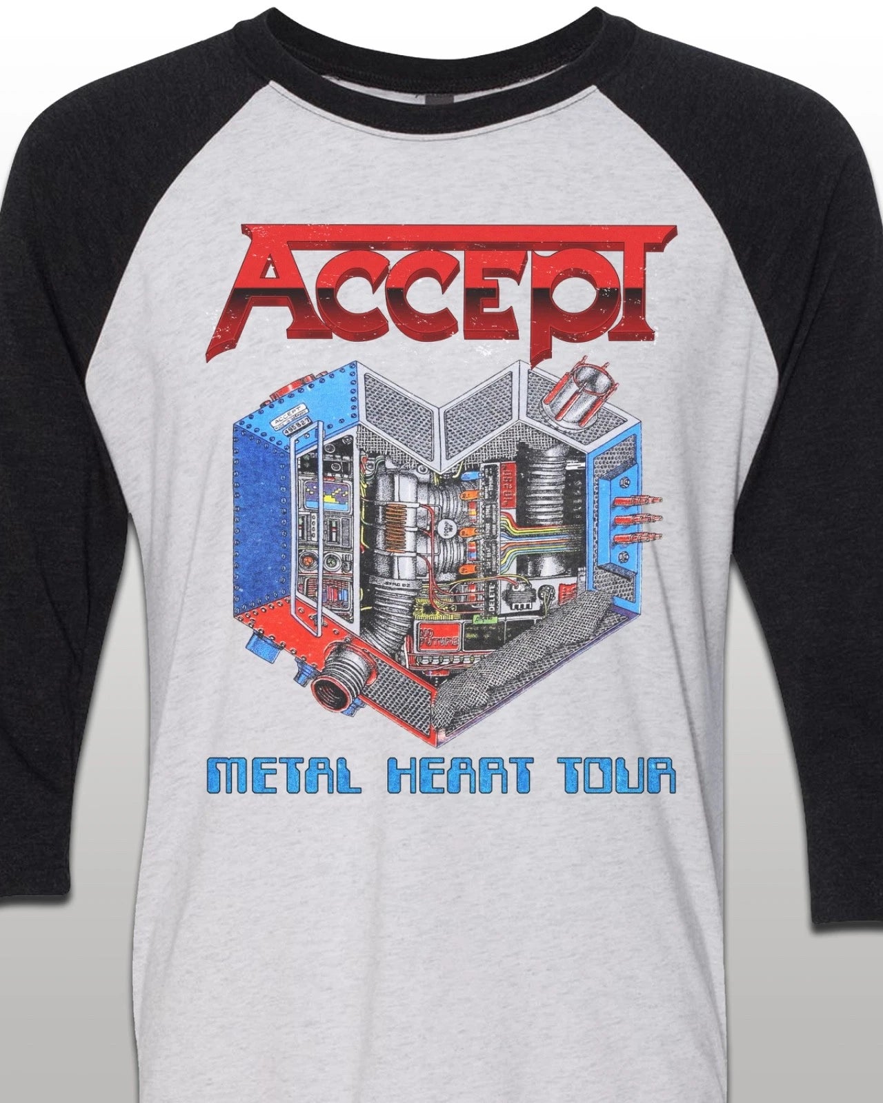 ACCEPT Jersey T-Shirt 1985 Tour Heavy Metal Concert Tee Unisex S-XXL