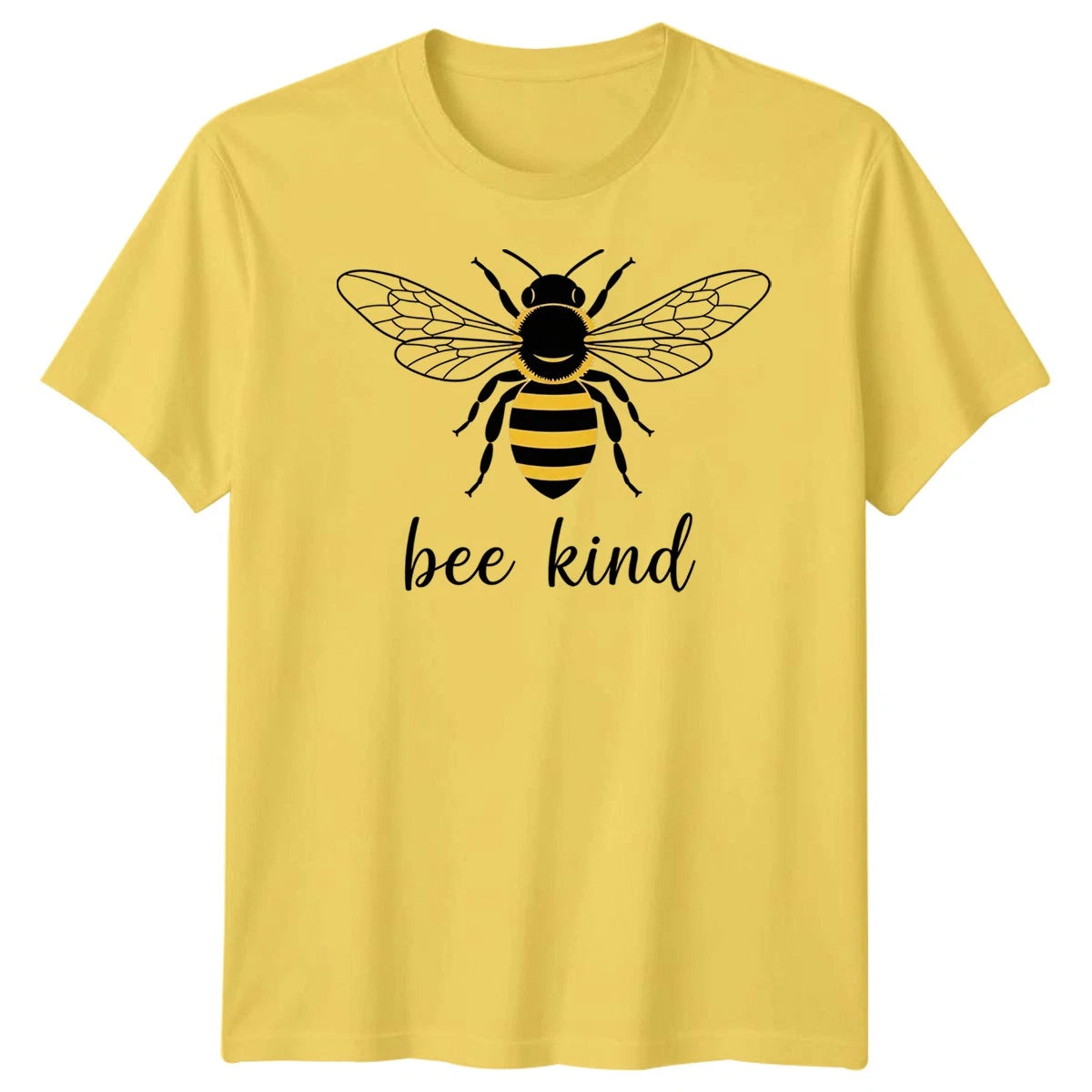 Bee Kind Insects Animals Mens T-Shirt Womens Tee Graphic Unisex Tee