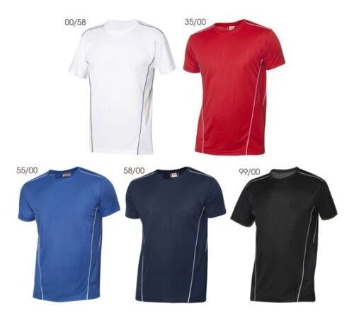 Men's Microfiber Short Sleeve Sport Technical T-Shirt Shirt