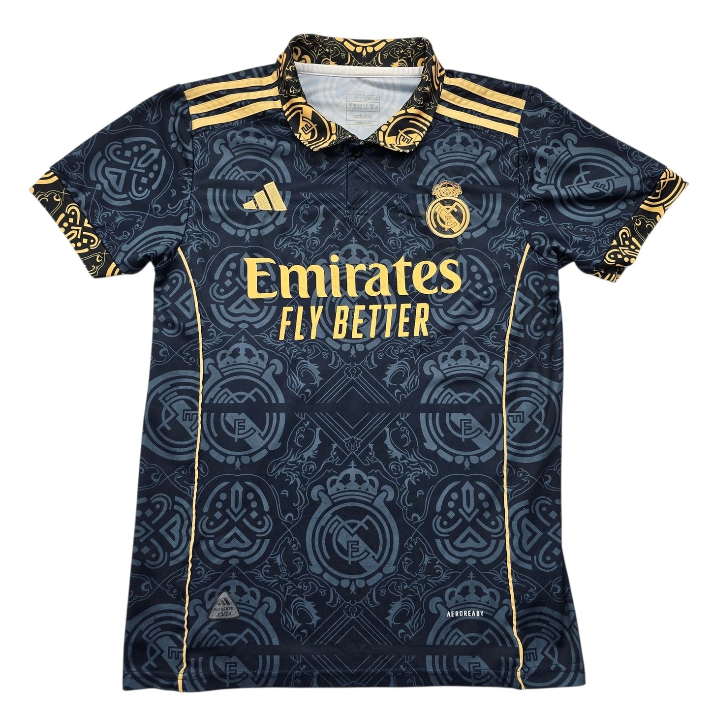 Adidas Men's Real Madrid Away Legend Ink Jersey Size 40