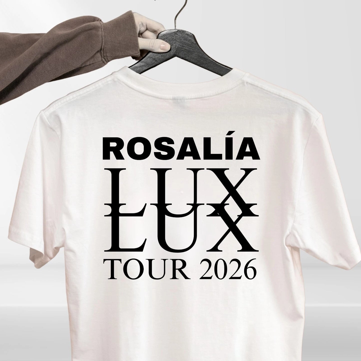 Rosalía LUX Tour 2026 T-Shirt Unisex Music Concert Tee Pop Fan Graphic Top