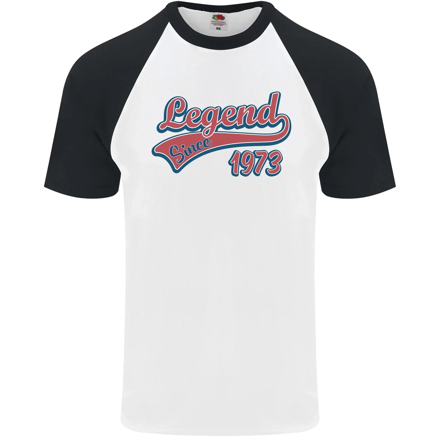 Legend Since 53rd Birthday 1973 Mens S/S Baseball T-Shirt