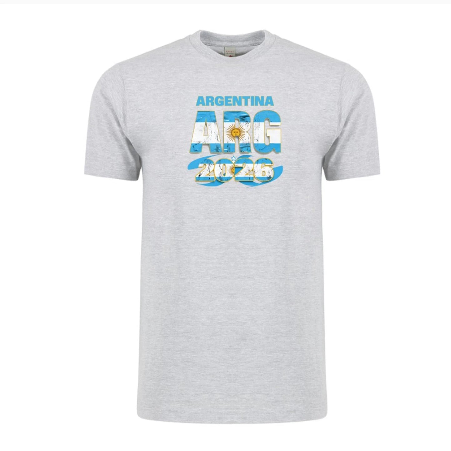 Argentina Soccer Country Flag T-Shirt World Cup 2026 Adult Unisex Football Tee