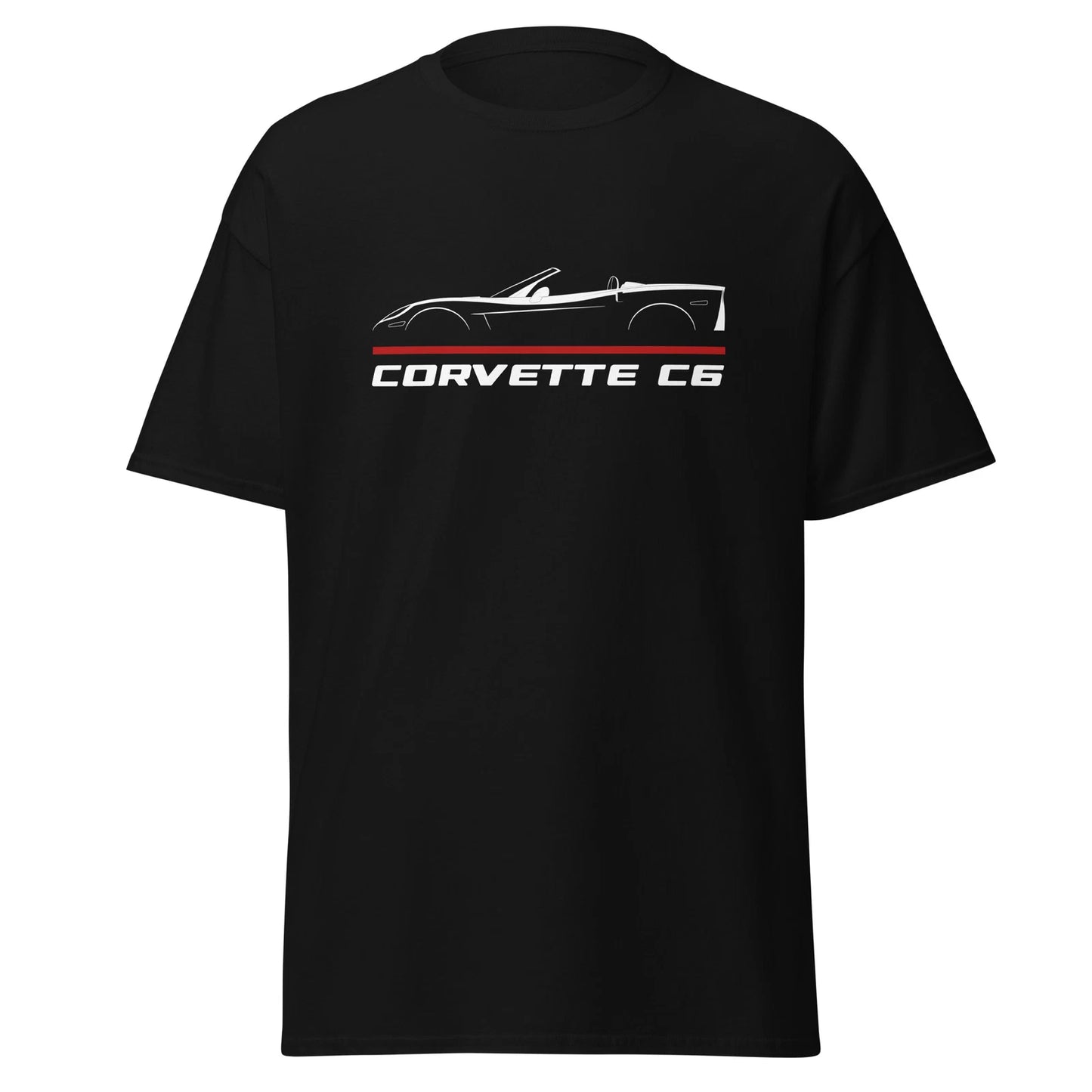 Premium T-Shirt For Chevrolet Corvette C6 Convertible 2004-2013 Birthday Gift