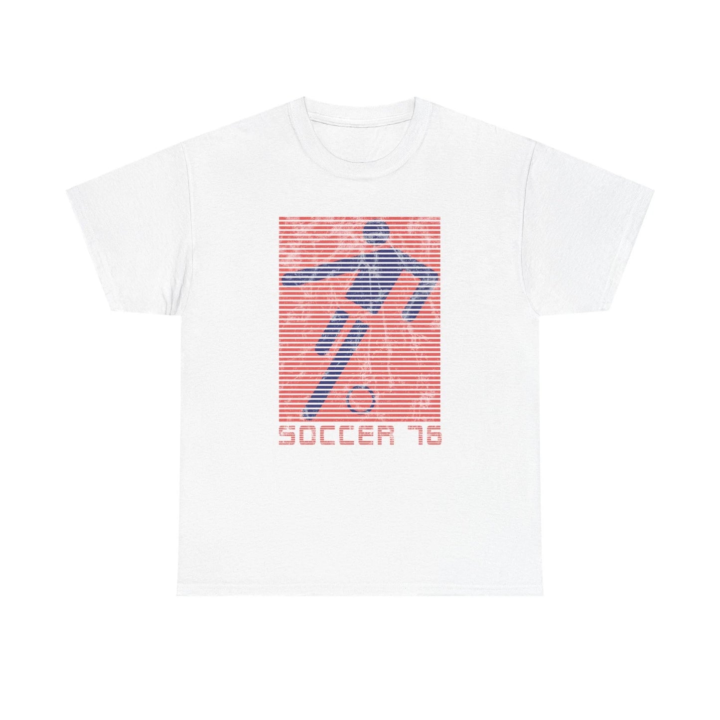 Vintage Style 'SOCCER 76' T Shirt