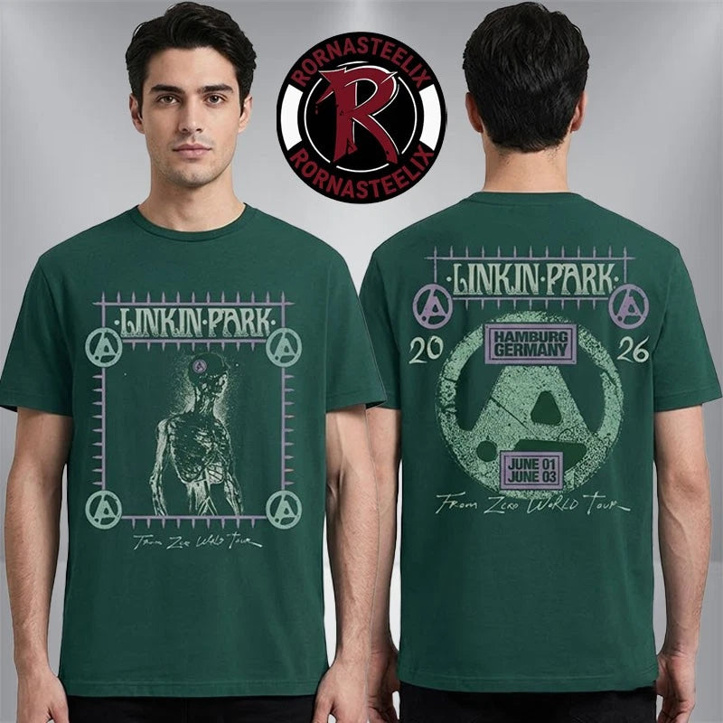 Linkin Hamburg From Zero World Tour 2026 On June 1 And 3 2026 Shirt