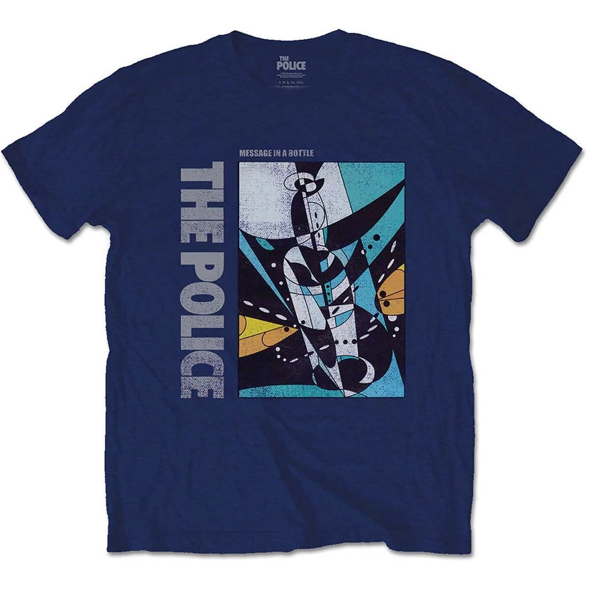 The Police Sting Message in a Bottle Official Mens T-Shirt
