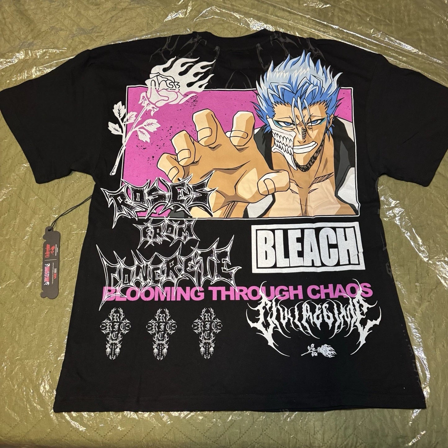 Civil Regime x Bleach Grimmjow Shirt - Size XL