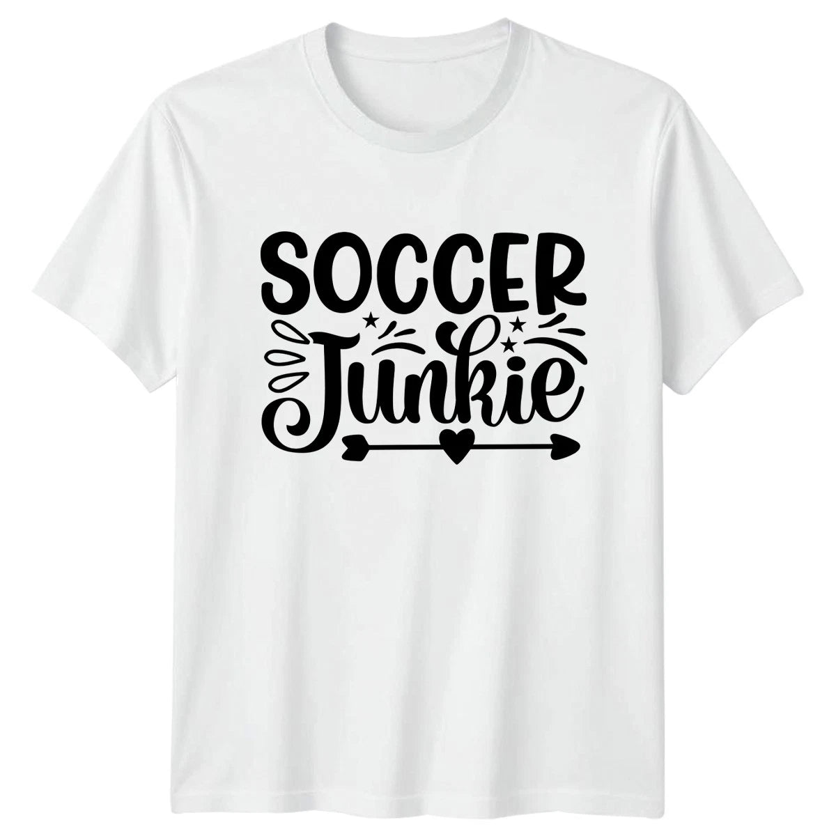 Soccer Junkie Mens T-Shirt Sports Fan Soccer Fathers Day Gift For Him