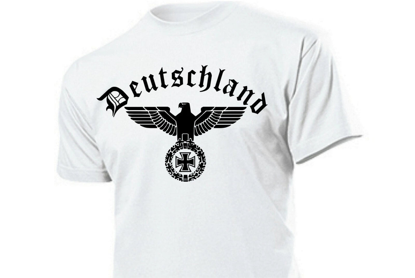 Imperial Eagle Germany Jersey Iron Cross Eagle EK EK1 EK2 T-Shirt Size S-XXL