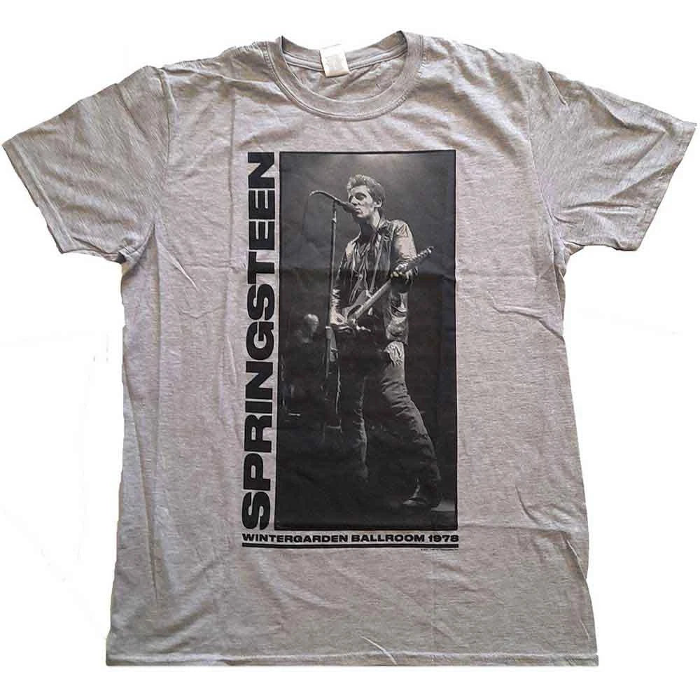 Bruce Springsteen Wintergarden Photo Official Mens T-Shirt