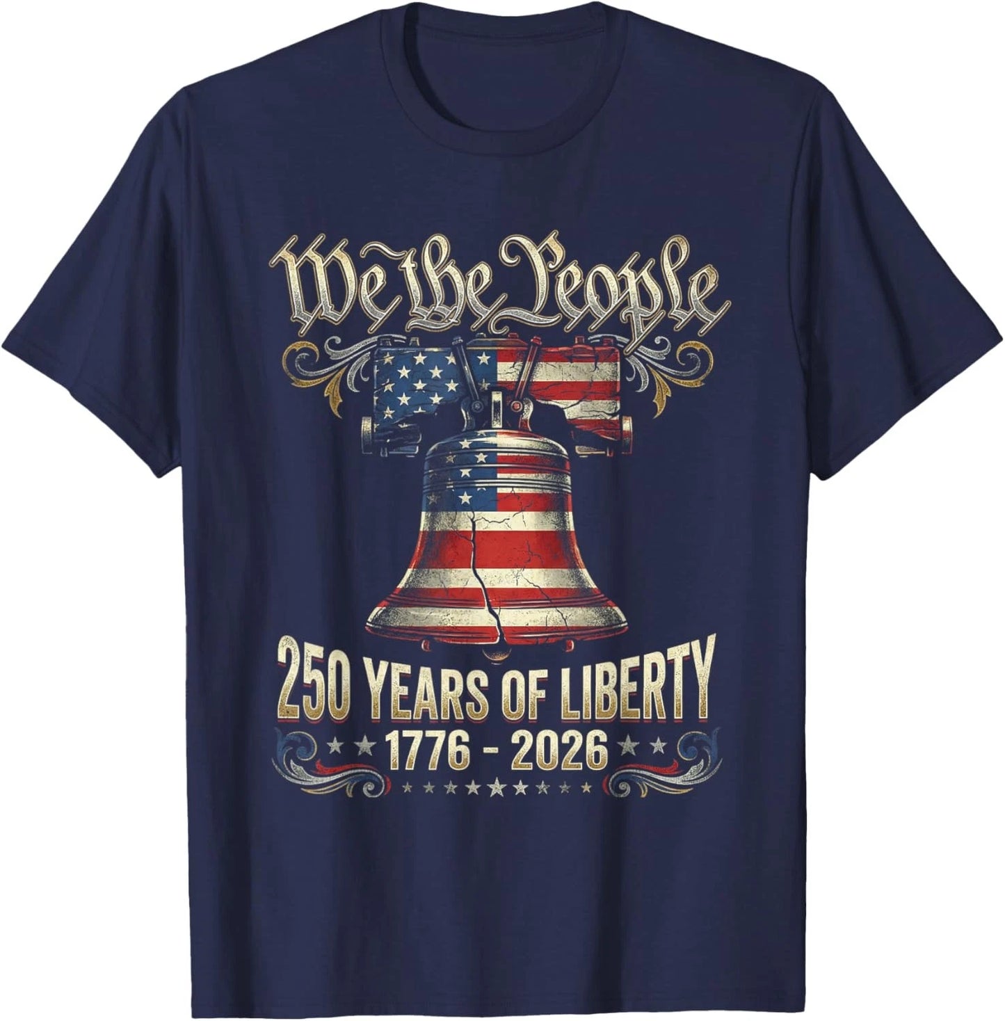 250 Years American 250th Anniversary USA Patriotic 4th July Unisex T-Shirt