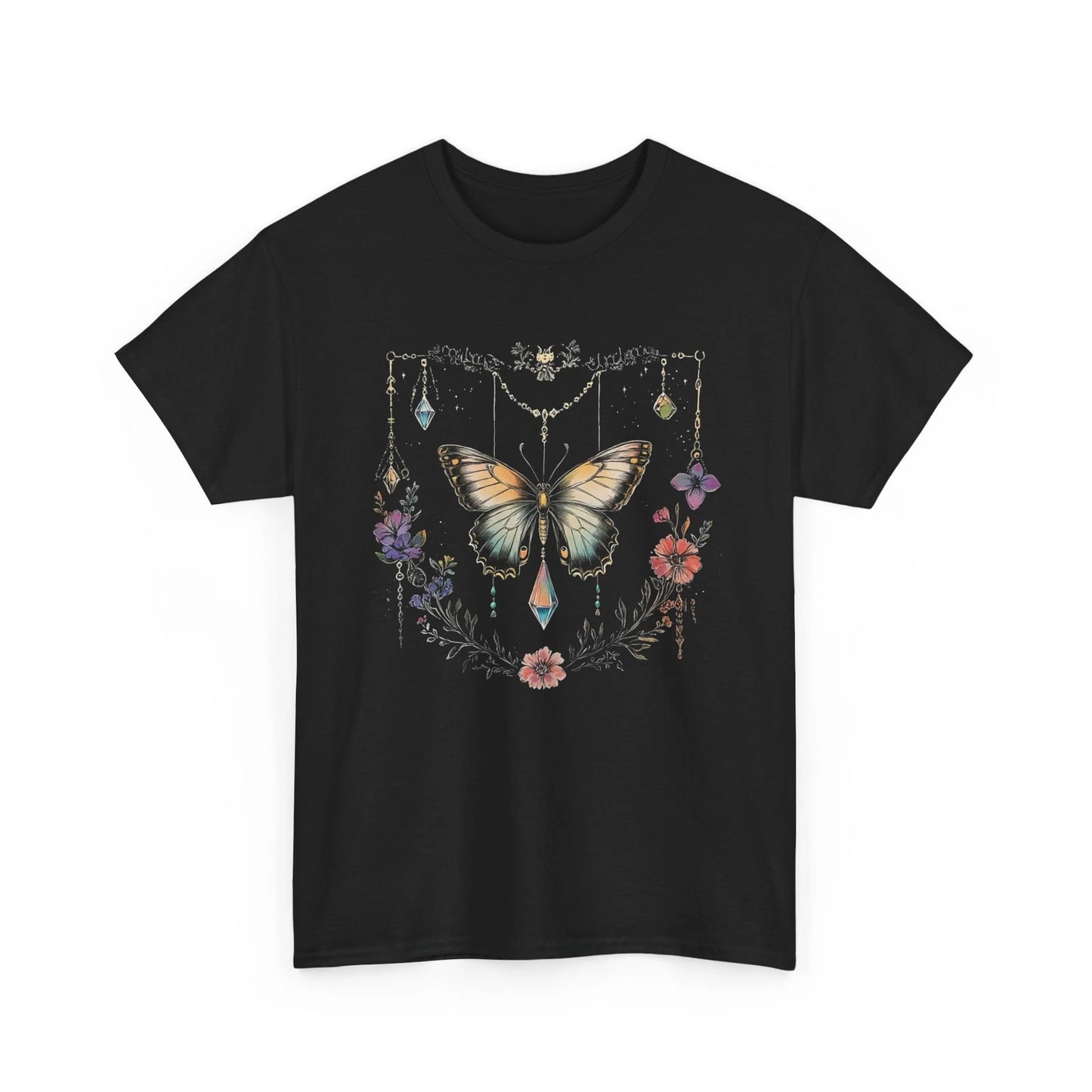 Butterfly Print T-Shirt Graphic Tee | Stylish Trendy Casual Fashion Men Women