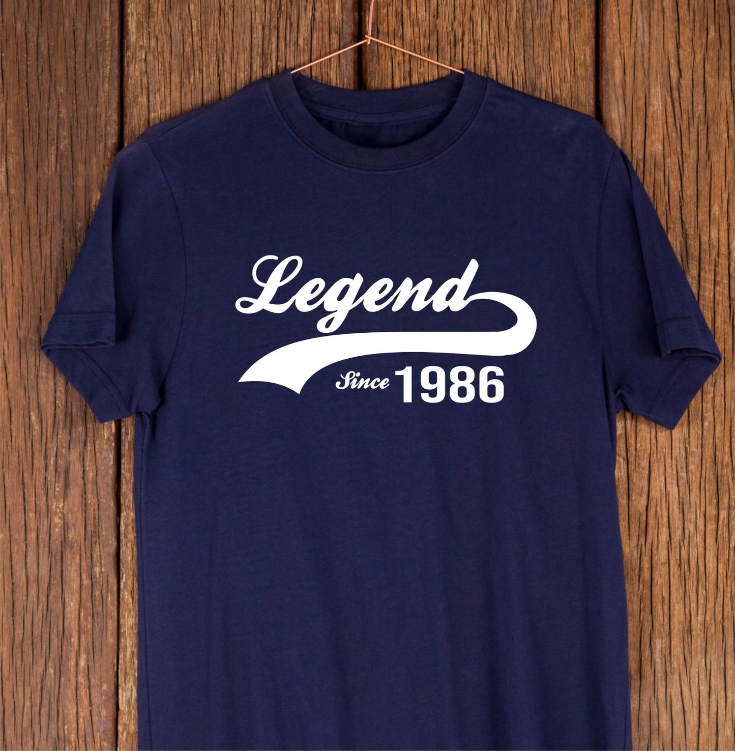 Legend Since 1986, 40th Birthday T-Shirt, Gift for 40 year old man, 40th tshirt