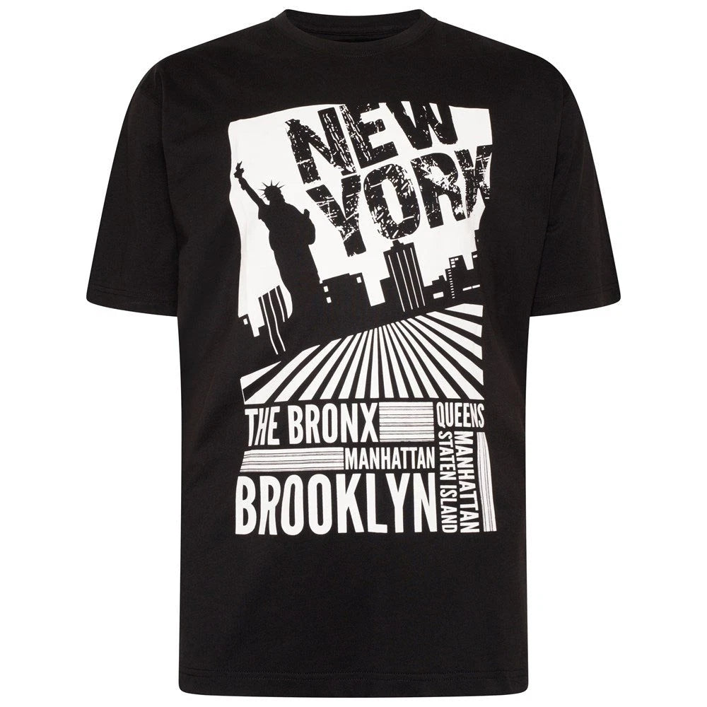 Forge Original New York Brooklyn Print Men's Crew Neck Short Sleeve T-shirt