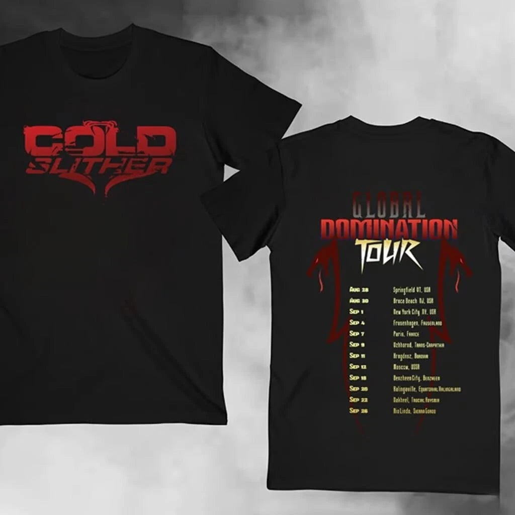 Cold Slither Tour shirt (vers.1) T-Shirt Short Sleeve All Sizes S to 5 XL T01