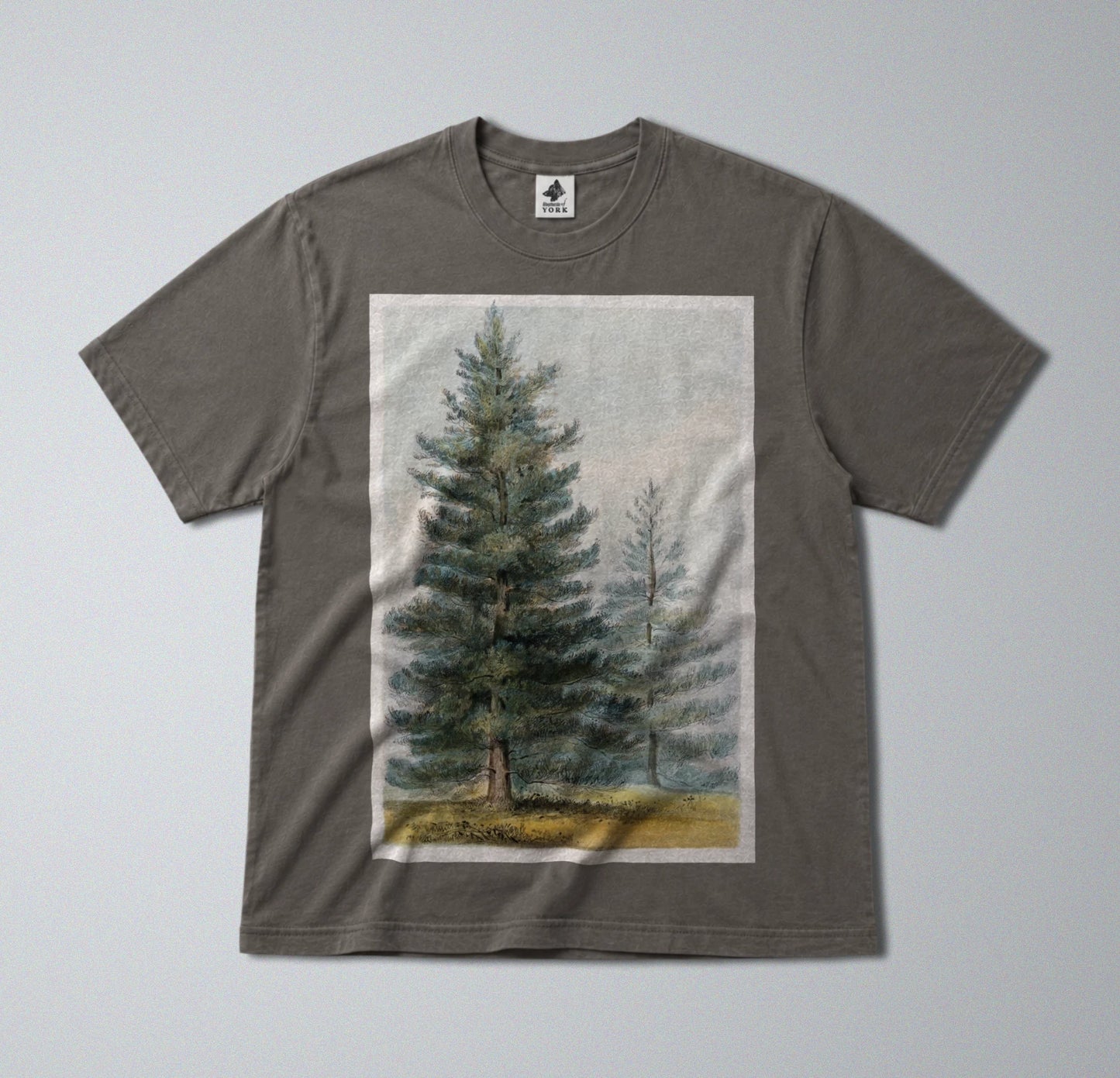 100% Cotton Tee - Regular Fit - Unisex - Pine tree Print - Woodland & Forest art