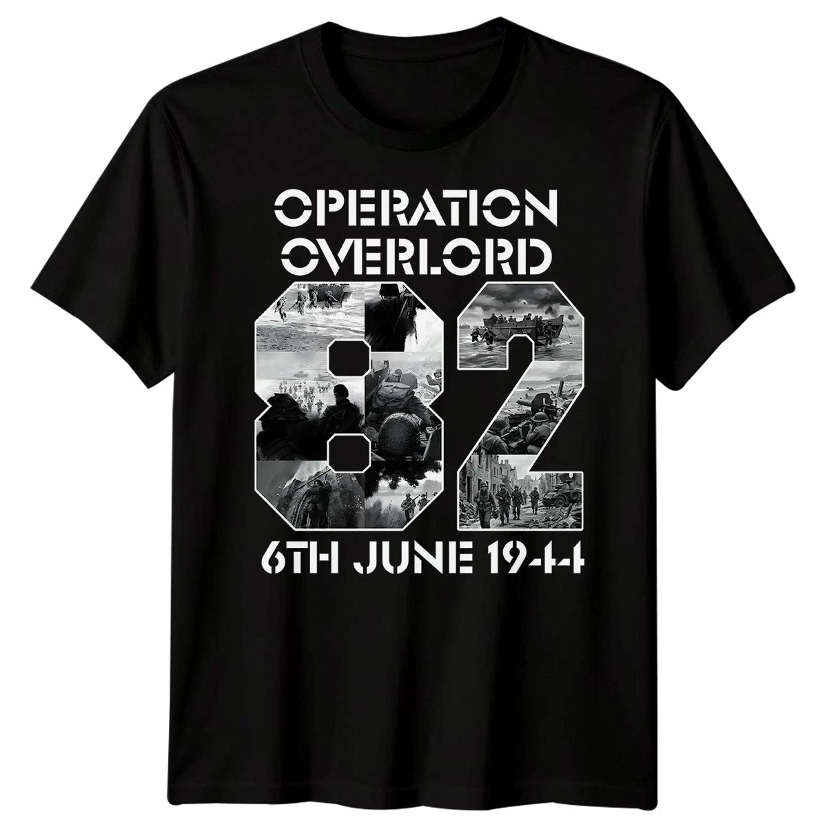 Family Operation Overlord 6-June 1944 D-Day T-Shirt Tee World War II Normandy#DD