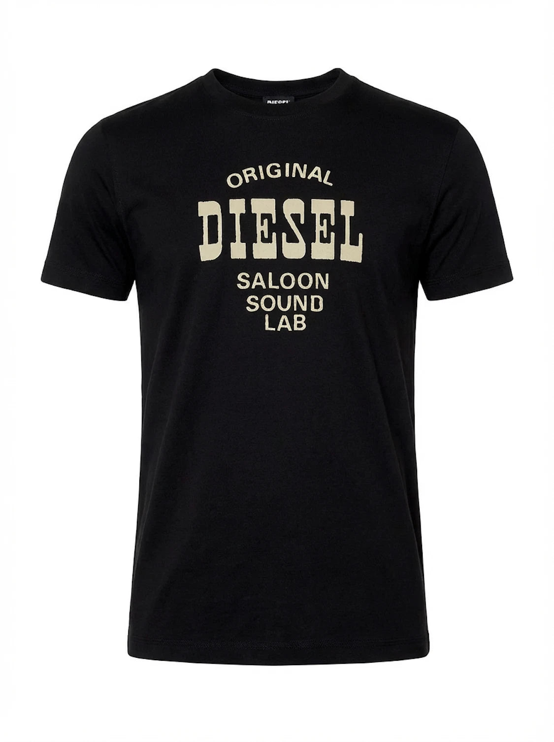 Diesel - Mens Slim Fit Crew Round Neck Logo T-Shirt - T-DIEGOR-E12 9XX