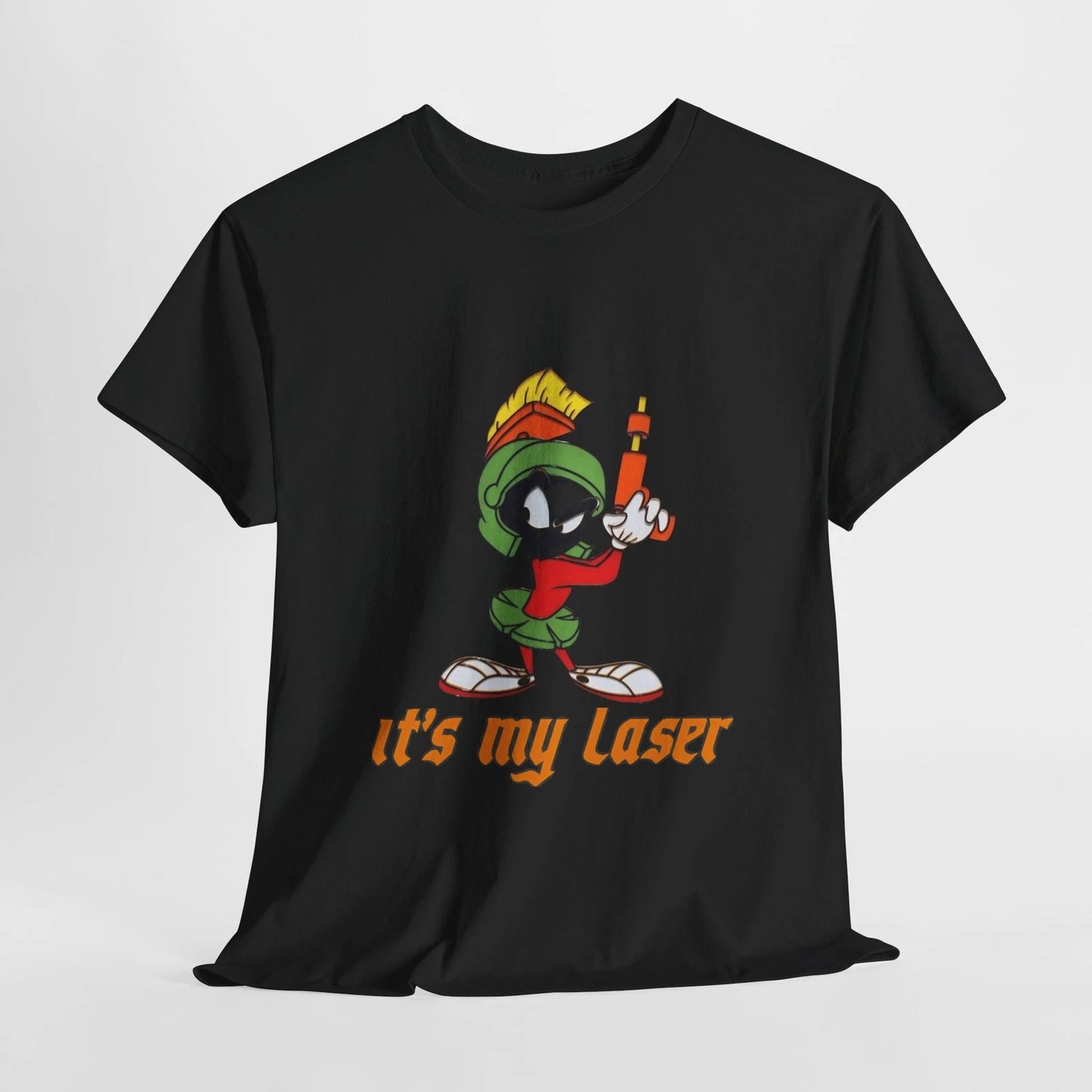 Marvin the Martian Unisex Tee, Looney Tunes Character T-Shirt, Custom Cartoon