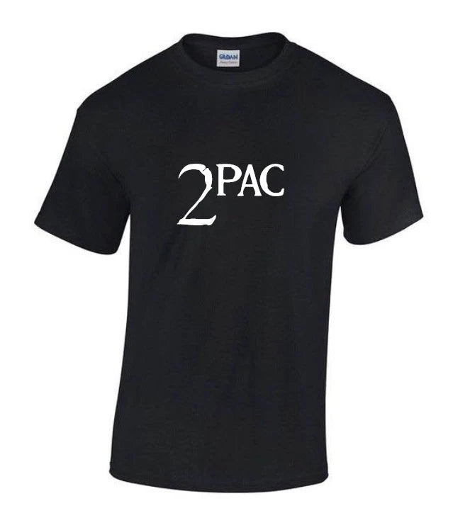 2PAC - T-SHIRT Red, Black or White (S - 2XL)