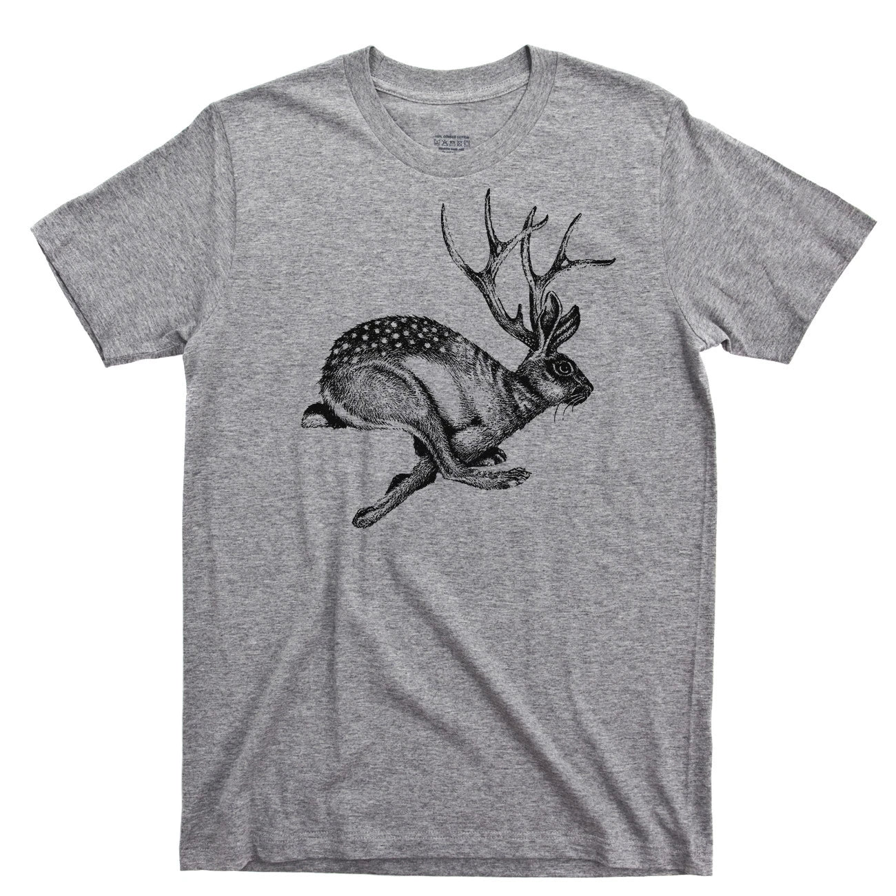 Jackalope T Shirt Big Foot Nessie Loch Ness Monster UFO Alien Hiking Camping Tee