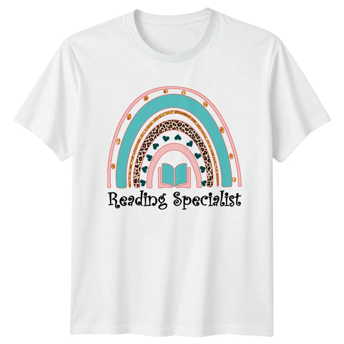 Reading Specialist Womens T-Shirt Literacy Teacher Birthday Gift For Her