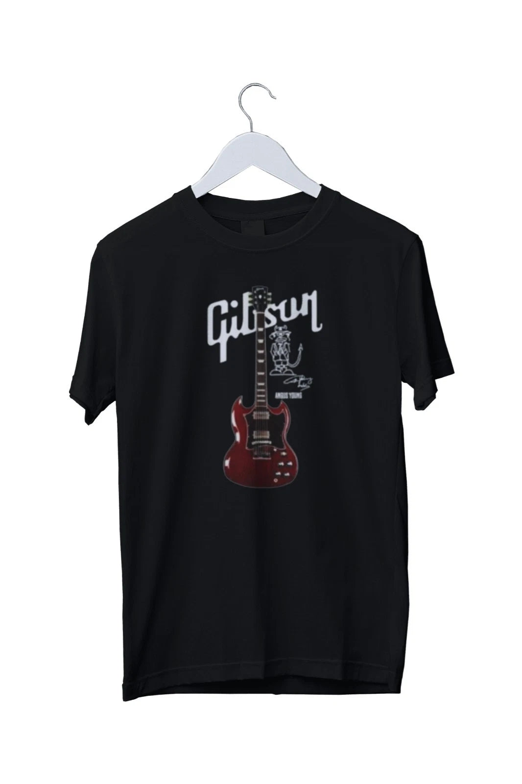 Gibson Les Paul Guitar Graphic Print Unisex T-Shirt Mens S M L XL 2 3 4 XL