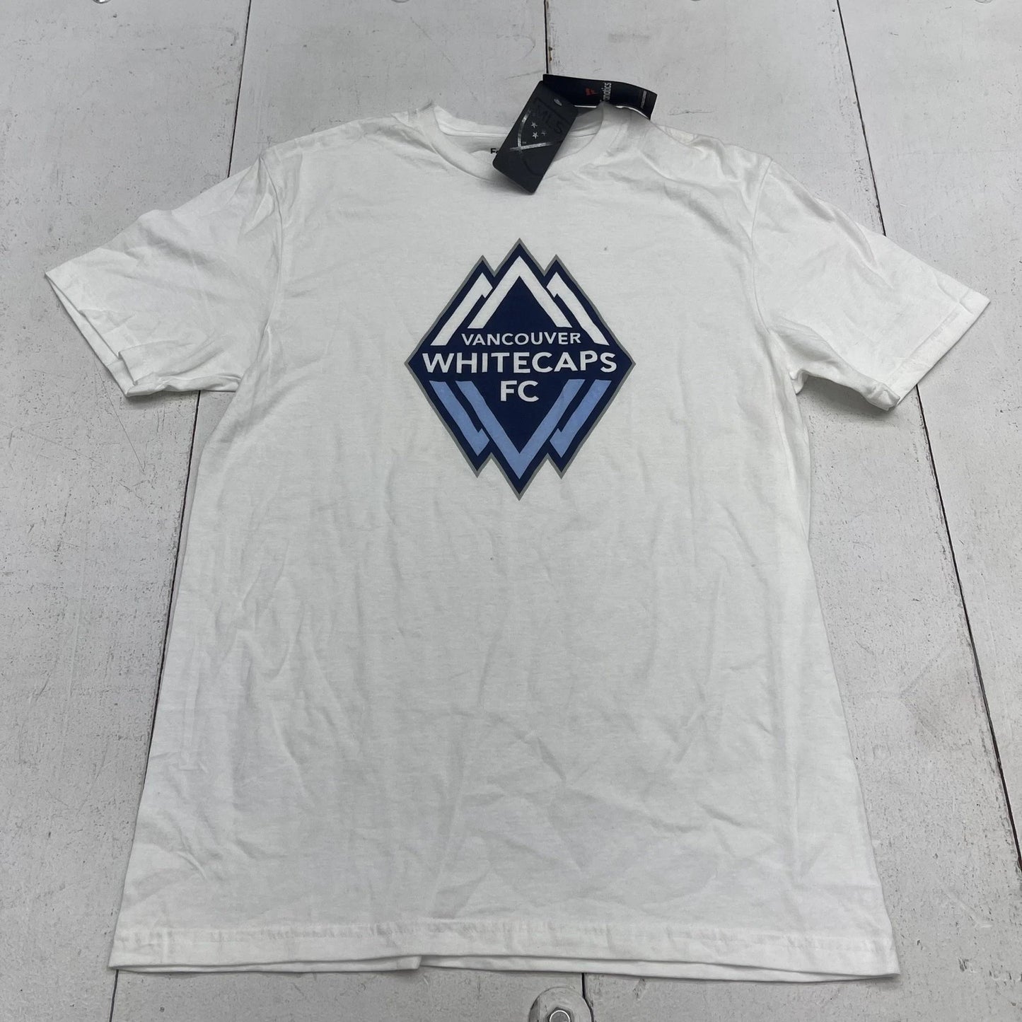 Vancouver Whitecaps FC Shirt Mens Medium White MLS Soccer Graphic Tee Fanatics