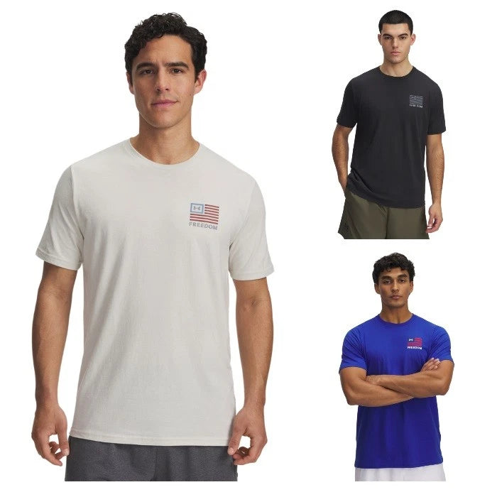 Under Armour 6001862 Men's UA Freedom Left Chest Short Sleeve Tee Graphic