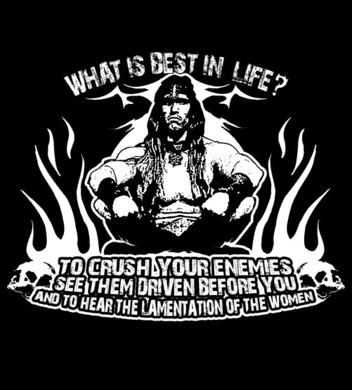 Brand New CONAN HEAR LAMENTATION OF WOMEN TSHIRT Mens Womens SM-5XL