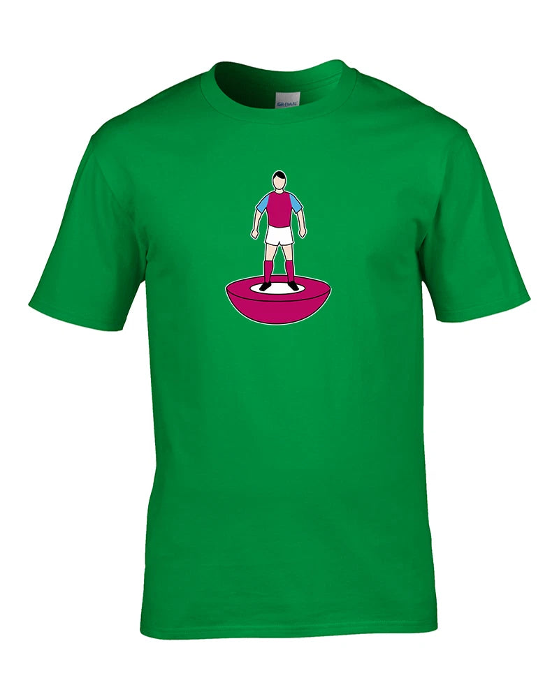WEST HAM- Favourite TEAM KIT COLOURS Men's Personalised Football Fan T-Shirt