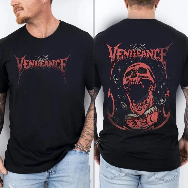 OSRS Vengeance | Oversize T-Shirt | Acid Wash | Old School Runescape For Him