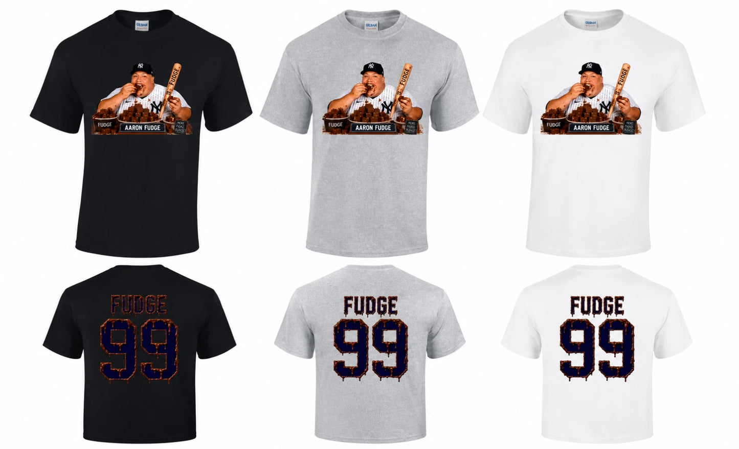 Aaron Judge "Aaron Fudge" Funny New York Yankees Shirt
