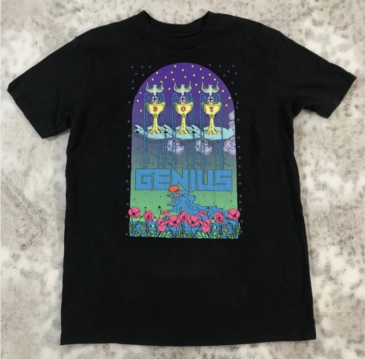 Boygenius Band Rock Tour Poster Tee Cotton Adult Shirt S-5XL MC613