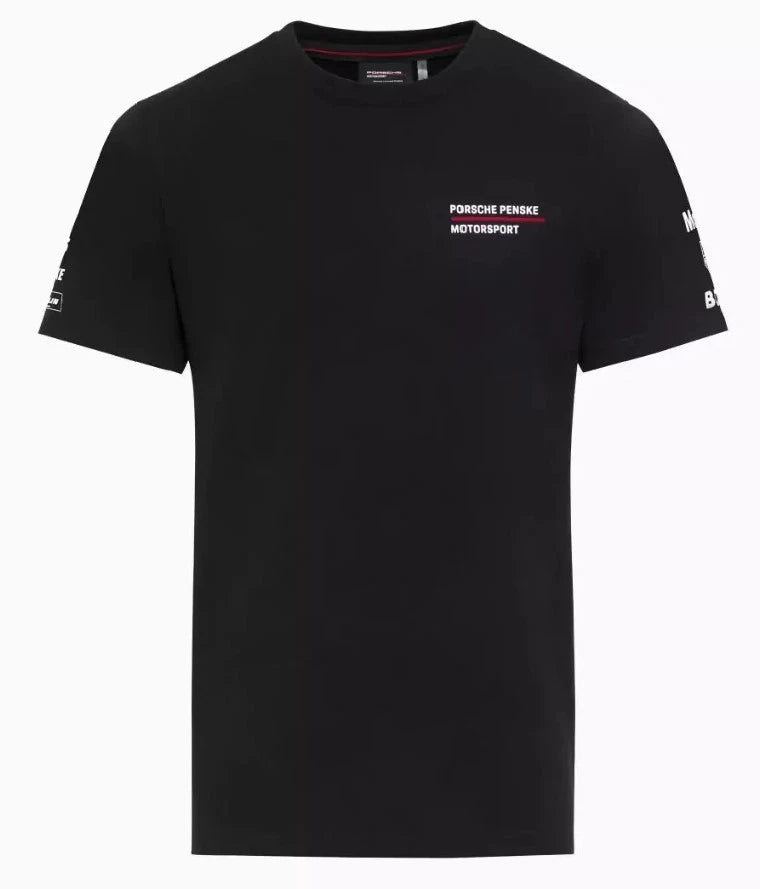 Porsche Penske Motorsport Unisex T-Shirt Black DDP (NO US CUSTOMS FEE)