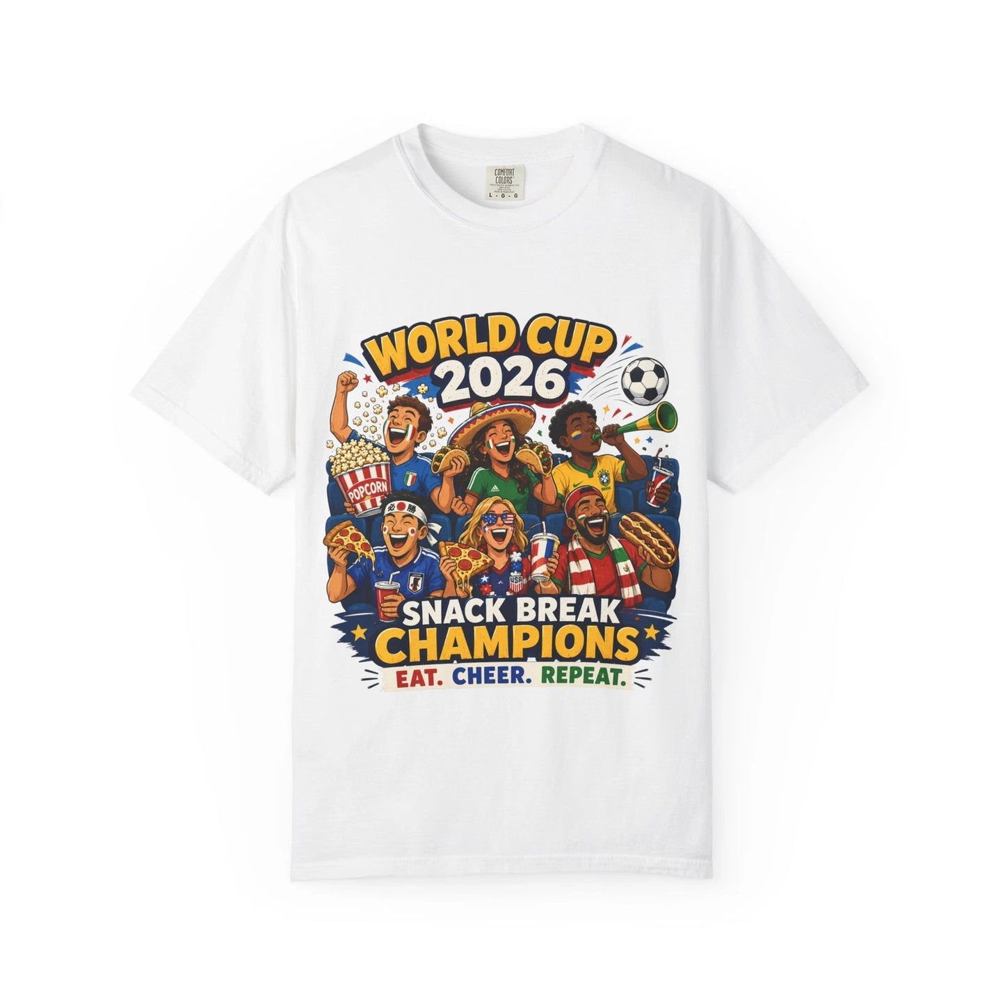 World Cup 2026 Snack Break Champions T-Shirt | Soccer Fans