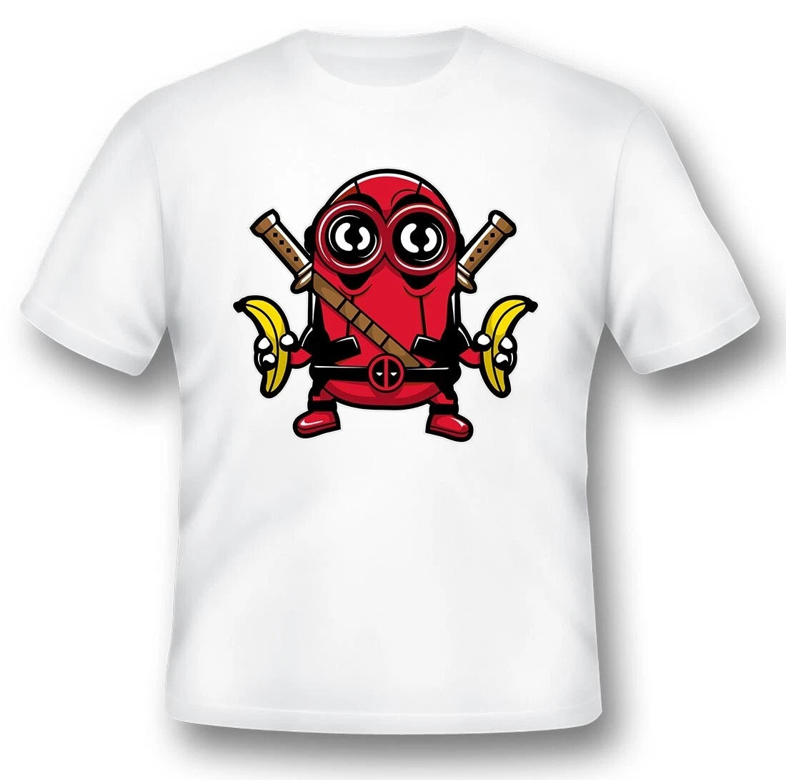 Banana Samurai Shirt Black or White Tee