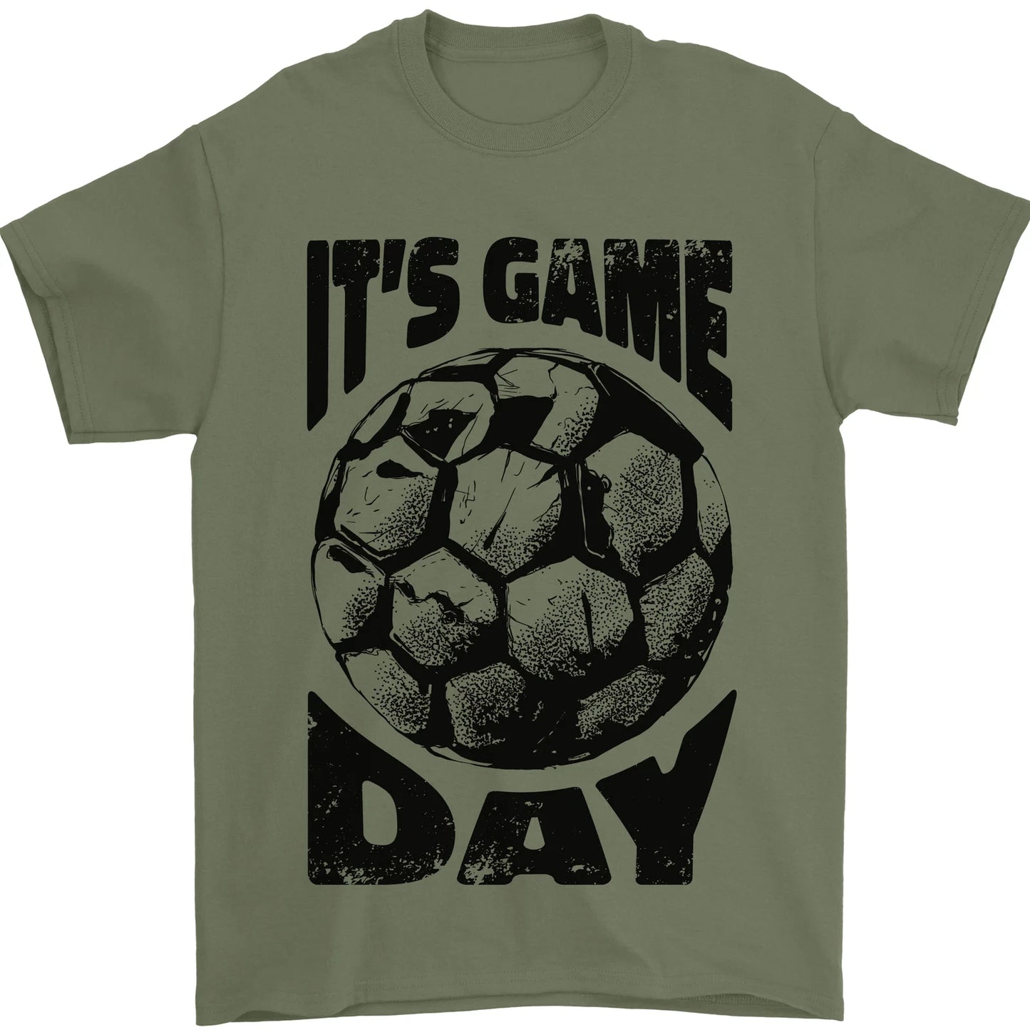 Football Its Game Day Soccer Mens T-Shirt 100% Cotton