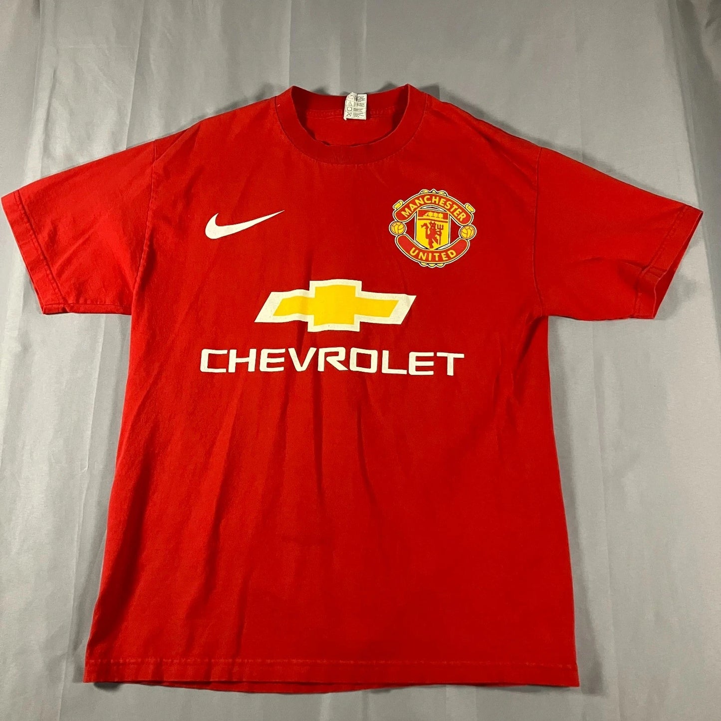 Manchester United vs LA Galaxy Men’s Large Match T-Shirt Red Alstyle Rose Bowl