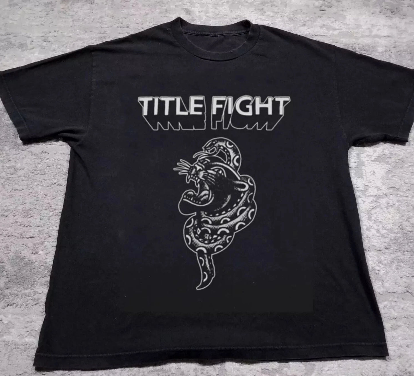 Title Fight Band Short Sleeve Unisex T Shirt Full Size S-5XL