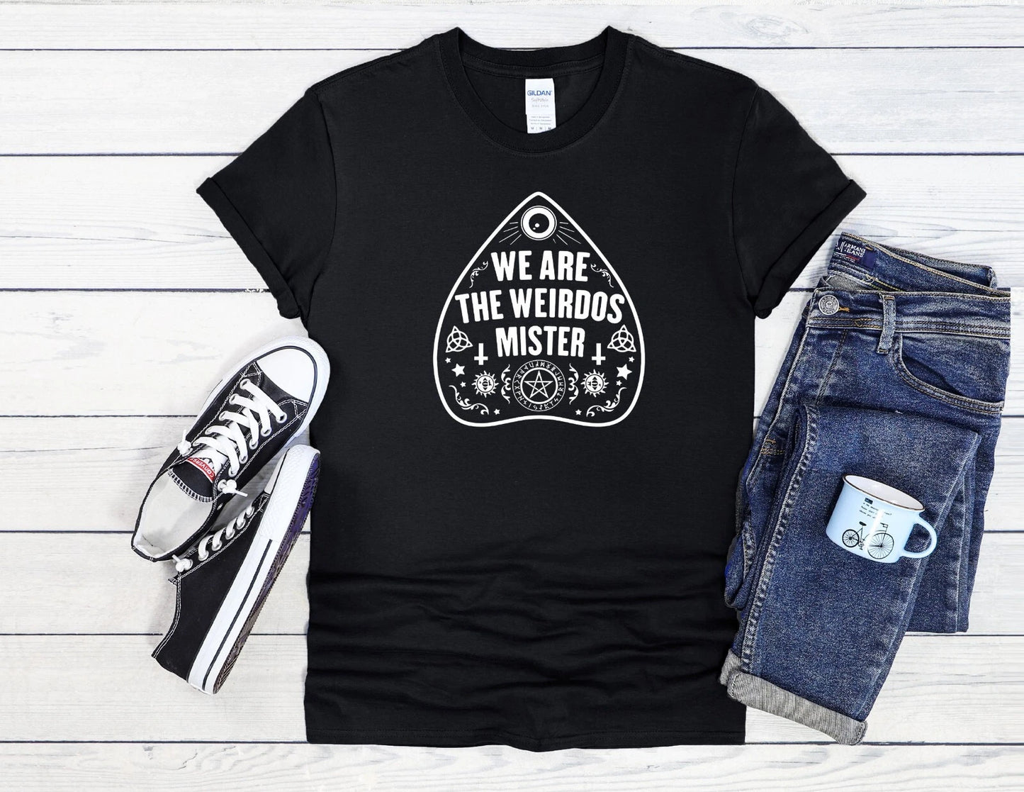 We Are the Weirdos T-Shirt Ouija Men Women Unisex Shirt Hoodie Baseball 4249