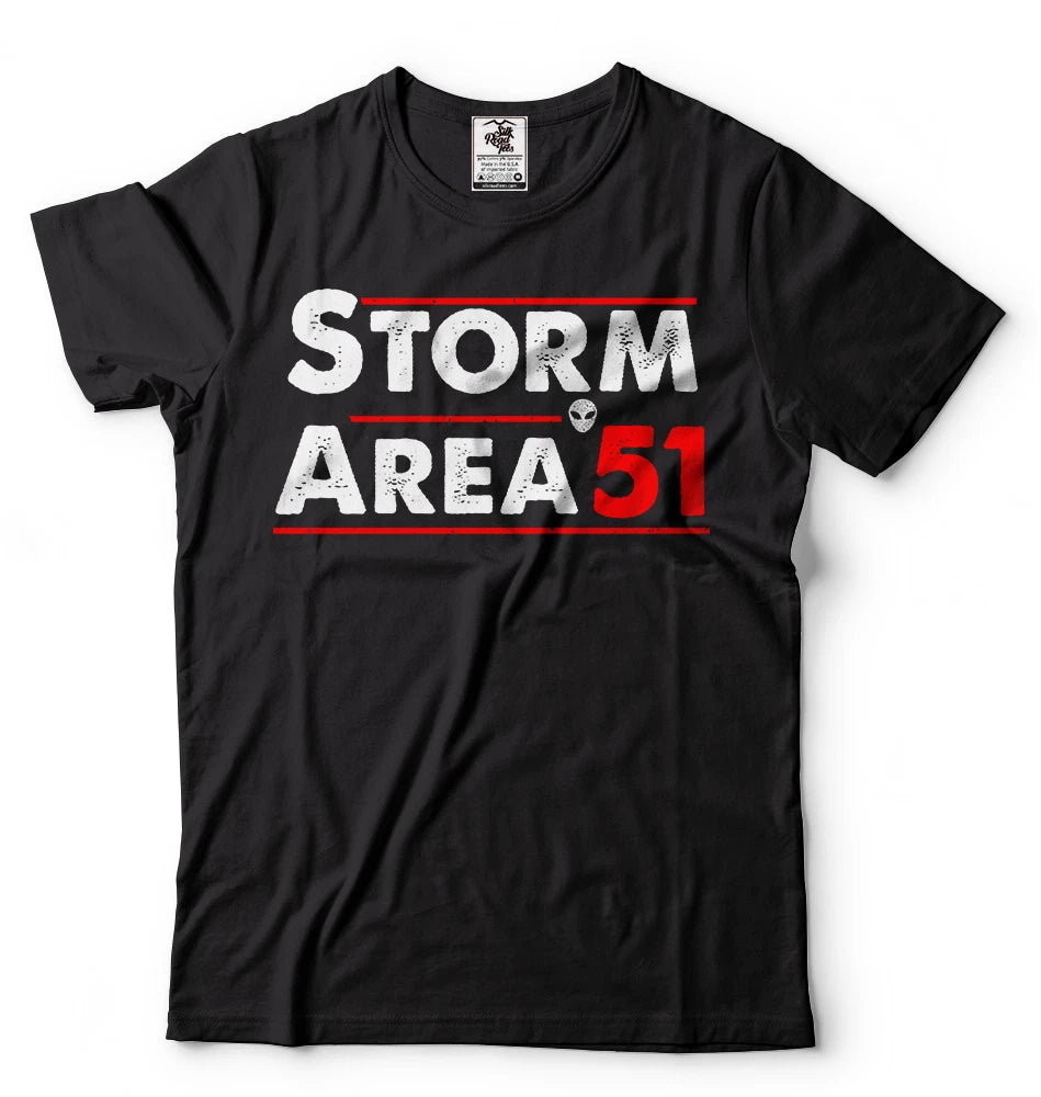 Area 51 T-shirt They Cant Stop Us All Storm Area 51 T-shirt Alien UFO T shirt