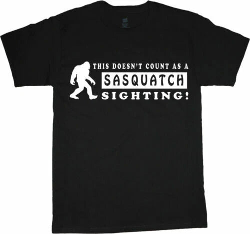 Big man shirt funny saying Sasquatch yeti plus size tall tee